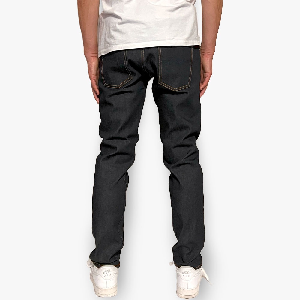 Nudie Jeans ブラックデニム LeanDean　実寸W31 Nudie Jeans LEAN DEANスリム W32 L32 ブラック