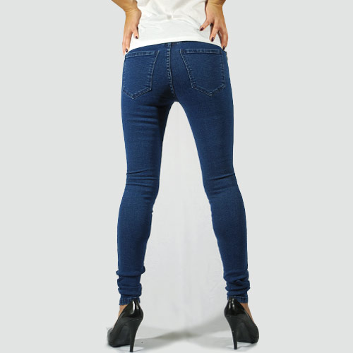 DR DENIM（ドクターデニム）　LEXY MID RISE SKINNY TIGHT Pure Dark Blue スキニーデニム