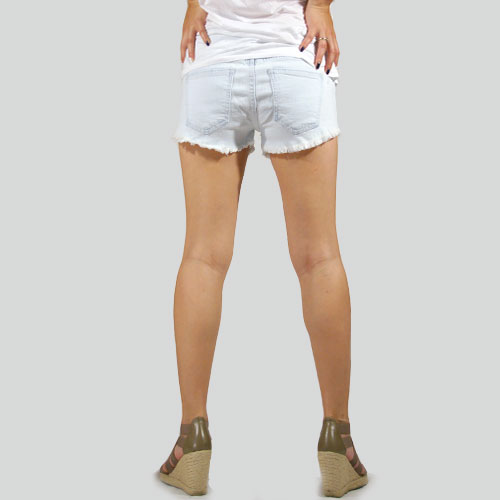 Current Elliott（カレントエリオット） THE GAM SHORT Summer Storm デニムショートパンツ