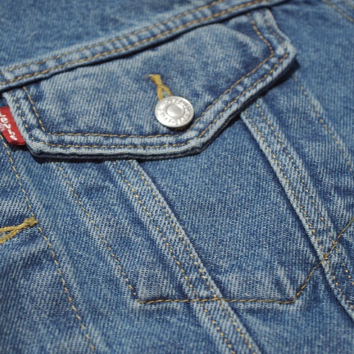 Levi's （リーバイス）EX-BOYFRIEND TRUCKER Concrete Indigo デニムジャケット ジージャン