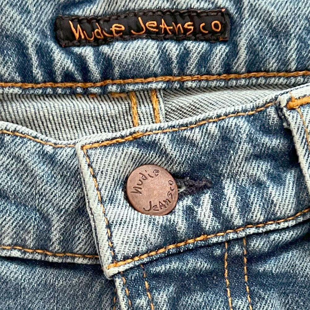 NUDIE JEANS(ヌーディー ジーンズ) LEAN DEAN Blue Hope リーンディーン スリムテーパード