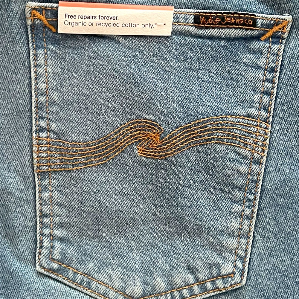 NUDIE JEANS(ヌーディー ジーンズ) LEAN DEAN Blue Hope リーンディーン スリムテーパード