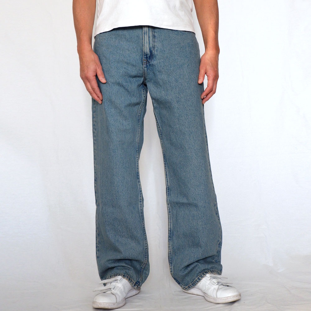 DR DENIM ドクターデニム OMAR Wide Straight Canyon Sky Retro ワイドストレート