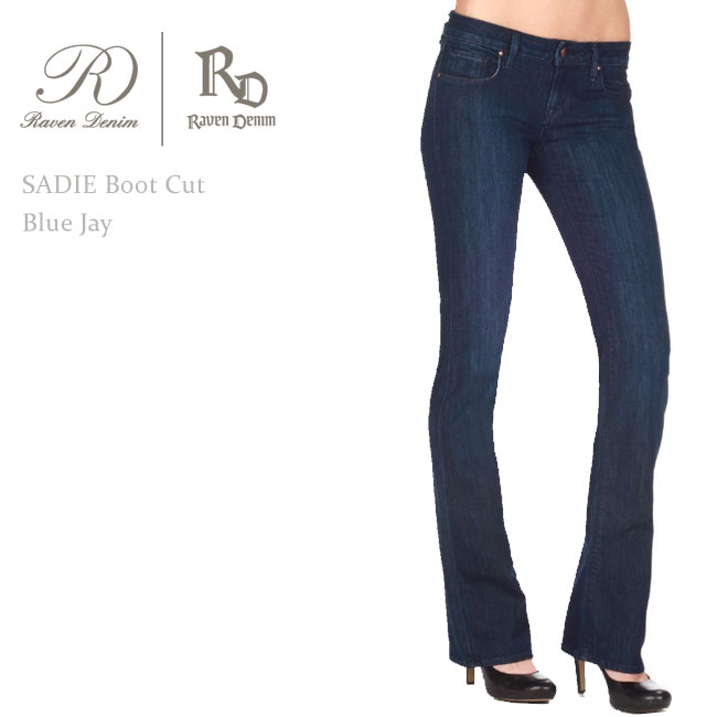 Raven Denim（レーベンデニム） SADIE Bootcut Blue Jay ブーツカットデニム