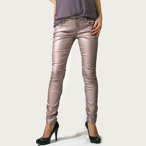 Raven Denim（レーベンデニム） MIKA Ankle Skinny Shimmering Rose スキニーパンツ