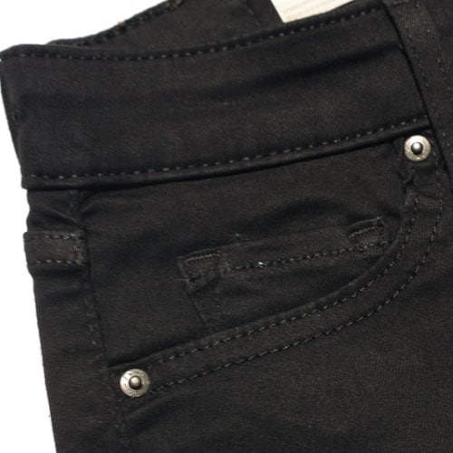 Levi's (リーバイス) 711 SKINNY Soft Black ブラックスキニー