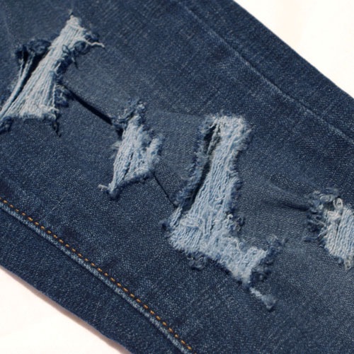 Levi's （リーバイス） 711 SKINNY Lapis Breakdown ダメージスキニー