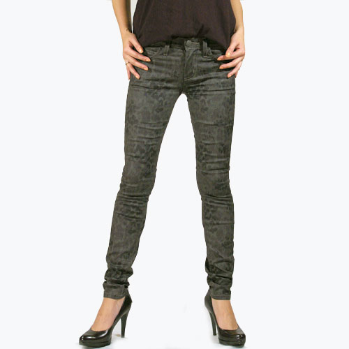 Current Elliott（カレントエリオット） THE ANKLE Skinny Castle Dirty Paws スキニーパンツ