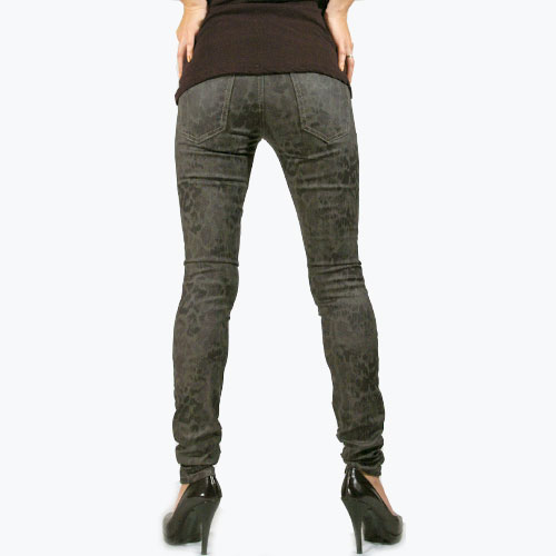 Current Elliott（カレントエリオット） THE ANKLE Skinny Castle Dirty Paws スキニーパンツ