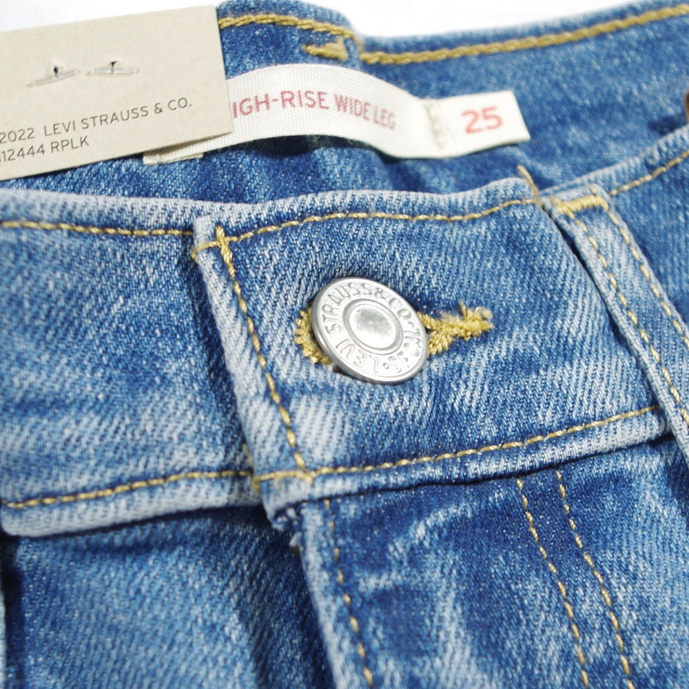 Levi's (リーバイス)HIGHT RISE WIDE LEG Summer Love In The Mist ワイドストレート デニム