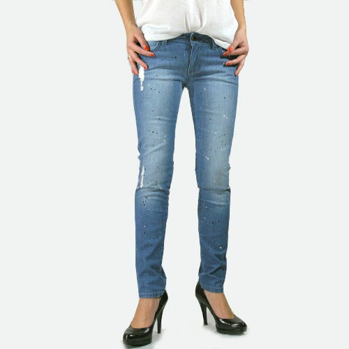 Siwy（シィーウィー） HANNAH SLIM CROP Artisan スキニーデニム