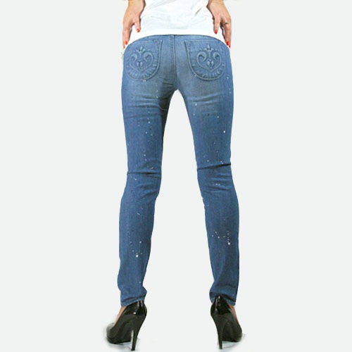 Siwy（シィーウィー） HANNAH SLIM CROP Artisan スキニーデニム