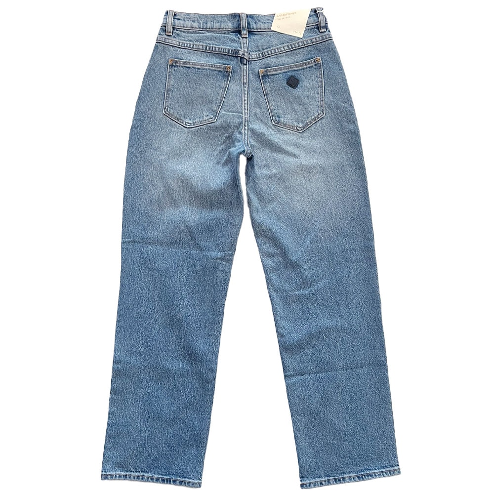 Abrand Jeans エイブランド A '95 MID STRAIGHT CROP FELICA Mid Vintage Blue