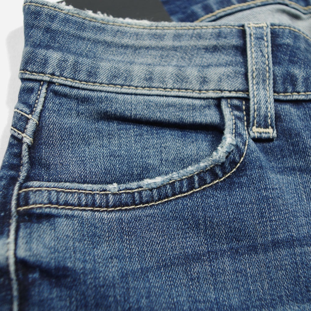 Siwy（シィーウィー） HANNAH SLIM CROP Crashing スキニーデニム