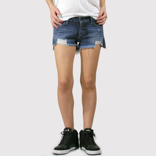 Siwy（シィーウィー） AUDREY CUT-OFF SHORTS Tilt-A-Whirl デニムショートパンツ