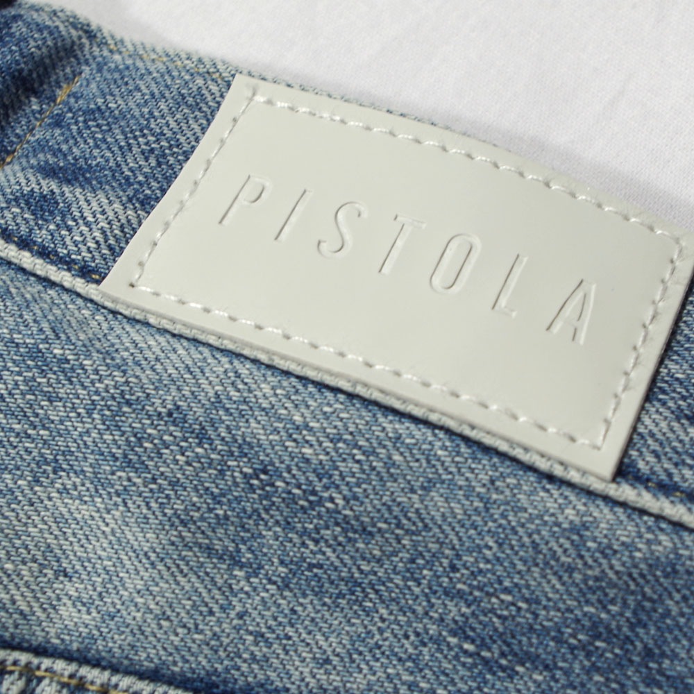 Pistola Denim (ピストラデニム) PRESLEY HIGH RISE RELAXED ROLLER Los Feliz リラックスダメージデニム