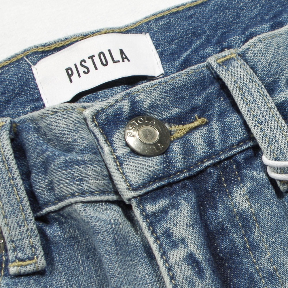 Pistola Denim (ピストラデニム) PRESLEY HIGH RISE RELAXED ROLLER Los Feliz リラックスダメージデニム