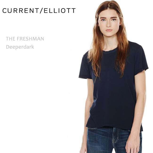 Current Elliott（カレントエリオット） THE FRESHMAN Deeperdark メッシュTシャツ