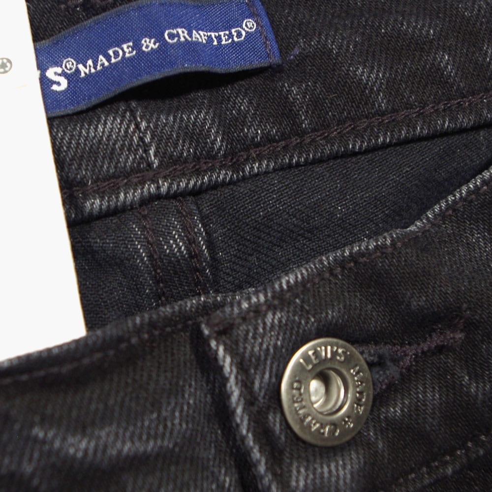 Levi's Made&Crafted (リーバイスメイドアンドクラフテッド) 511 SLIM Black Bill ブラックスリムストレート