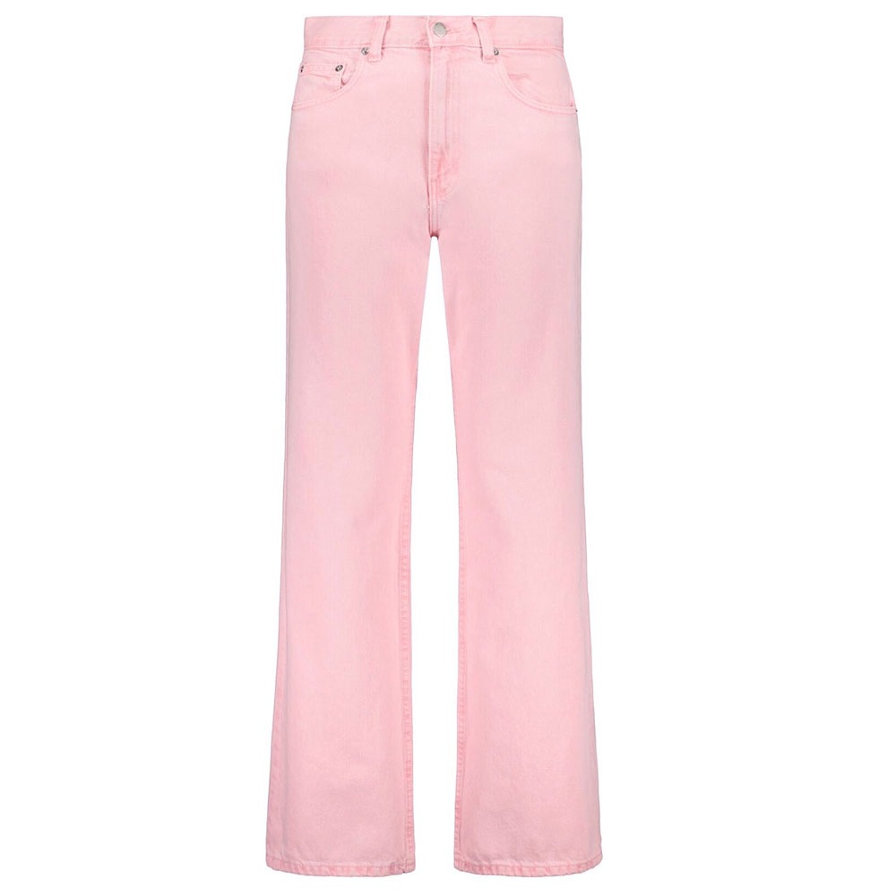 DR DENIM(ドクターデニム) ECHO Sky High Wide Leg Washed Pink ピンク ワイドデニム