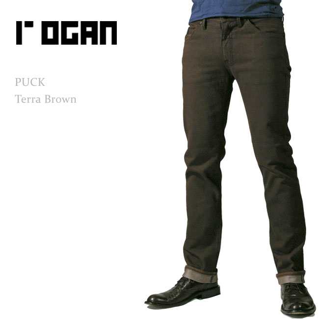 Rogan（ローガン） Puck New Traditional Classic Fit Narrow Leg Terra Brown