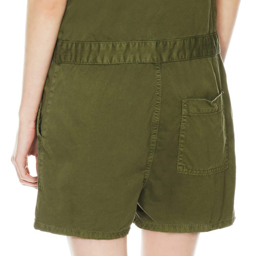 Current Elliott（カレントエリオット） THE ENGINEER SHORTALL Army Green サロペット