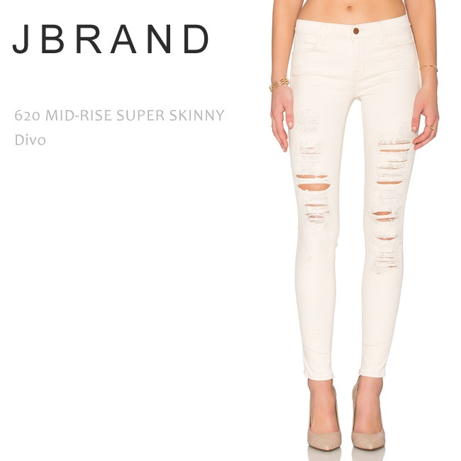 J Brand（ジェイブランド・ジェーブランド） 620 MID RISE SUPER SKINNY Divo スキニーデニム