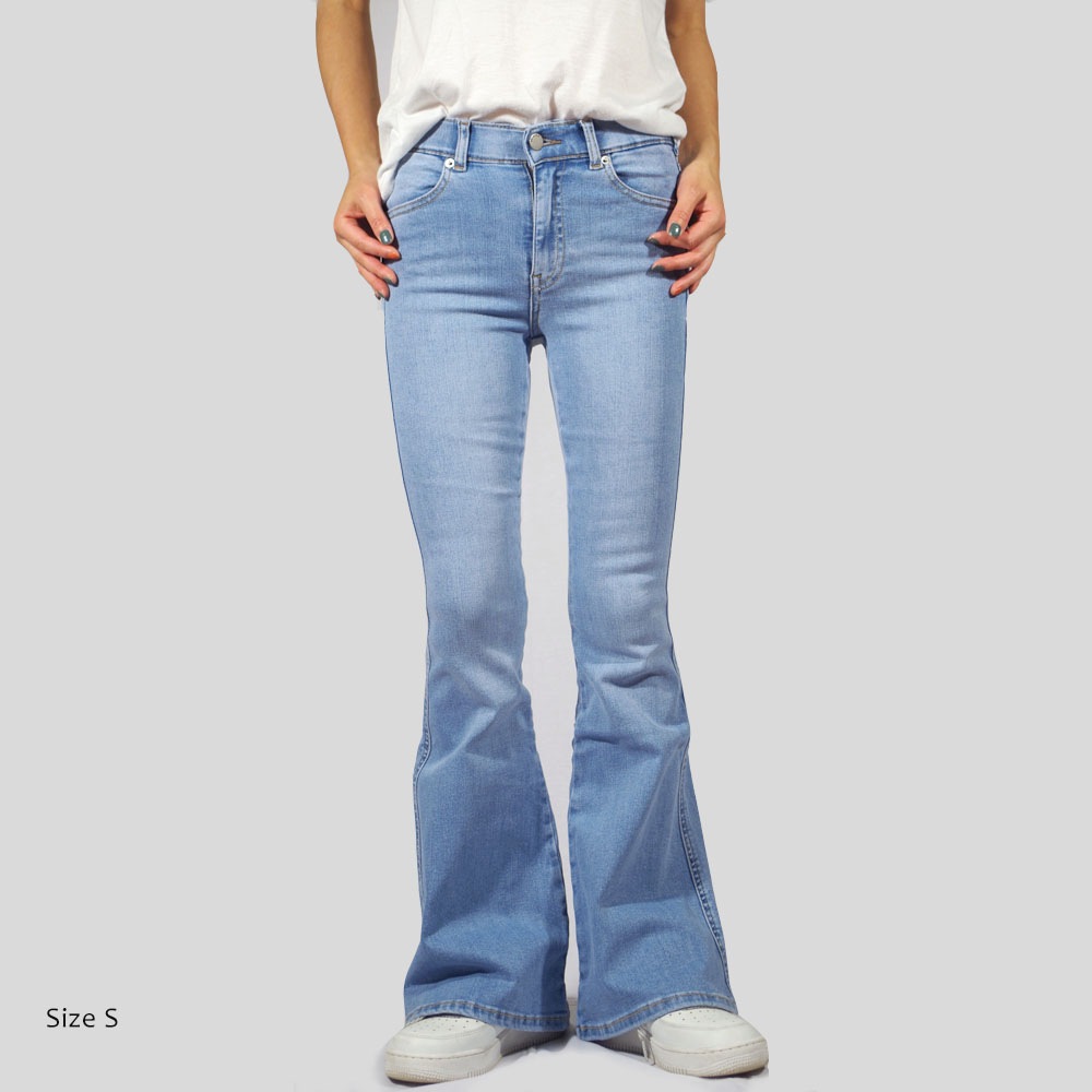 DR DENIM（ドクターデニム）　MACY Super Skinny Flared Pyke Light Blue スキニーフレア