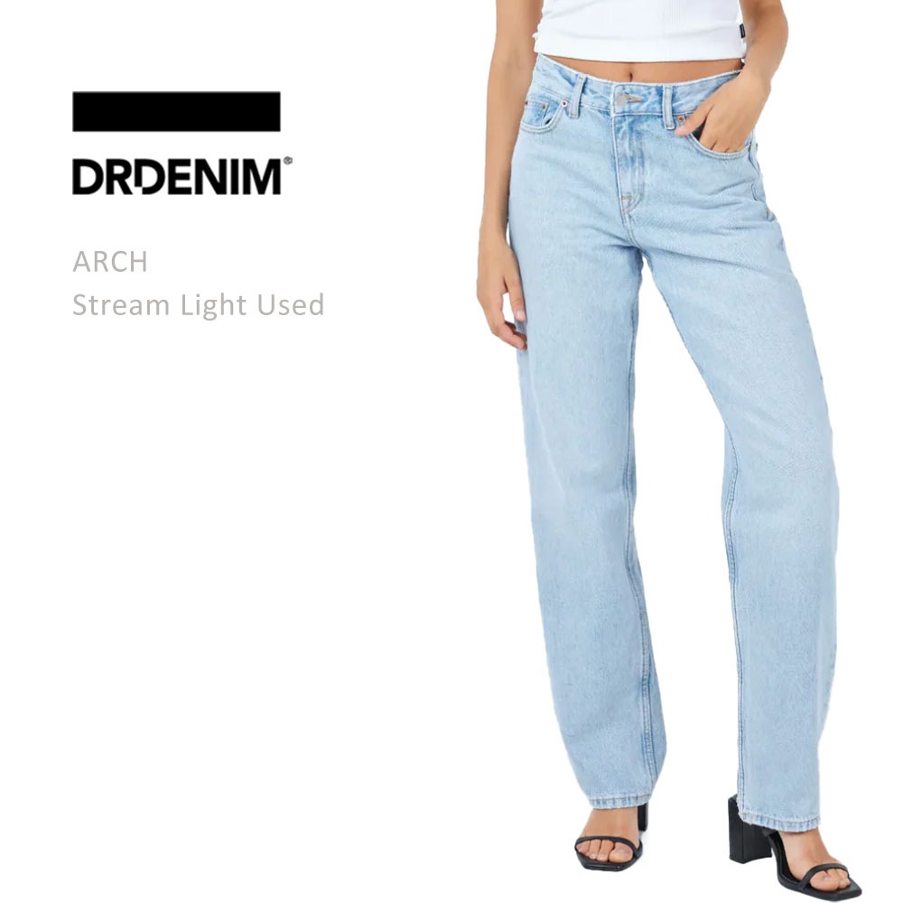 DR DENIM ドクターデニム Arch Stream Light Used ストレートデニム