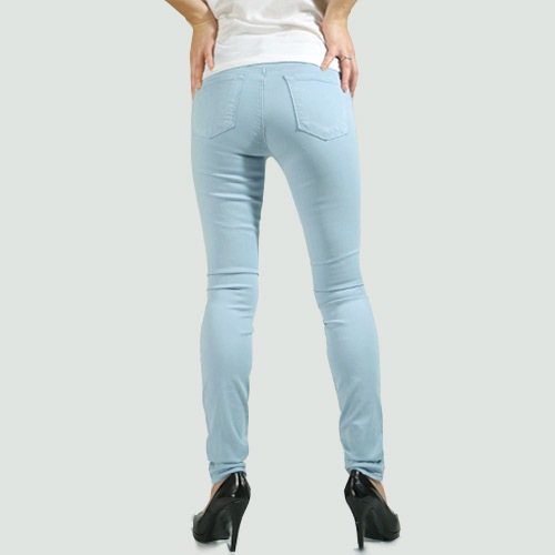 J Brand（ジェイブランド・ジェーブランド）485 MID RISE SUPER SKINNY Sail Blue スキニーパンツ