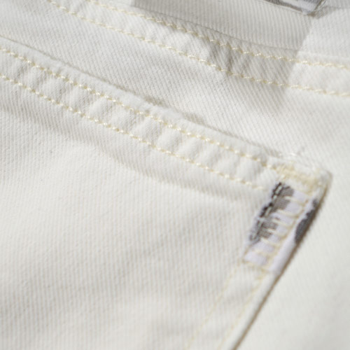 Siwy(シィーウィー) LAUREN MID RISE CROP SKINNY Double Cream スキニーデニム
