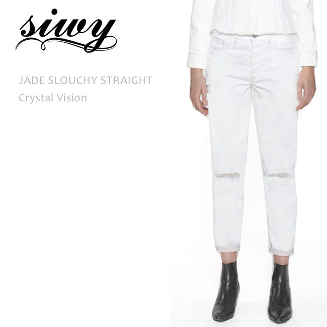 Siwy（シィーウィー） JADE SLOUCHY STRAIGHT Crystal Vision リラックスデニム