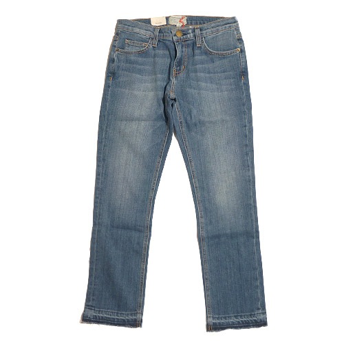 Current Elliott（カレントエリオット） THE CROPPED STRAIGHT Propeller w/Released Hem ストレートデニム