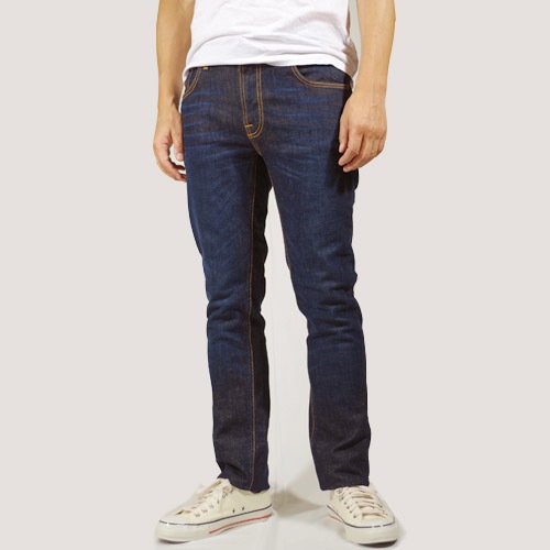 NUDIE JEANS（ヌーディー ジーンズ） THIN FINN Dark Navy Dip