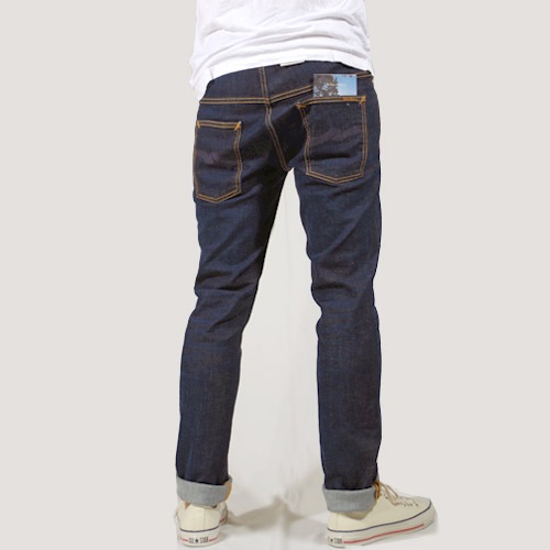 NUDIE JEANS（ヌーディー ジーンズ） THIN FINN Dark Navy Dip