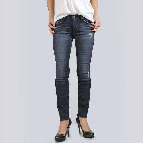 Current Elliott（カレントエリオット） THE STILETTO Sargent Destroy スキニーデニム