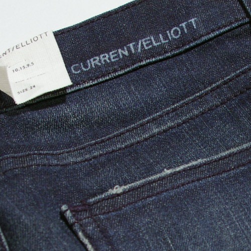 Current Elliott（カレントエリオット） THE STILETTO Sargent Destroy スキニーデニム