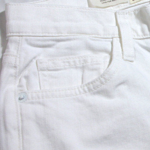 Current Elliott（カレントエリオット） THE MAMATICA Utility White ホワイトスキニー
