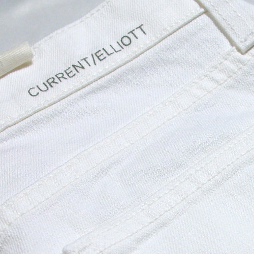 Current Elliott（カレントエリオット） THE MAMATICA Utility White ホワイトスキニー