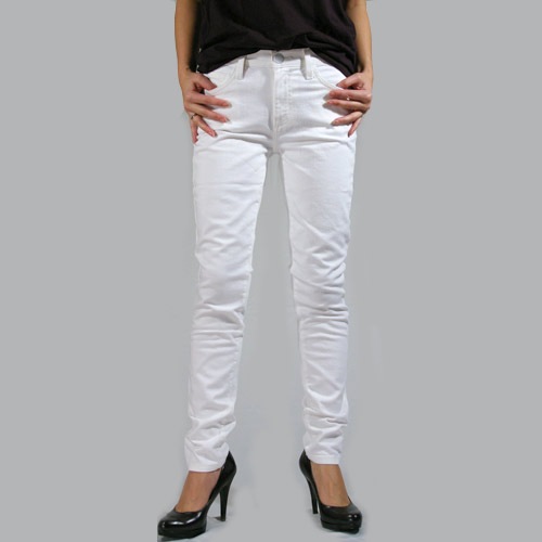Current Elliott（カレントエリオット） THE MAMATICA Utility White ホワイトスキニー