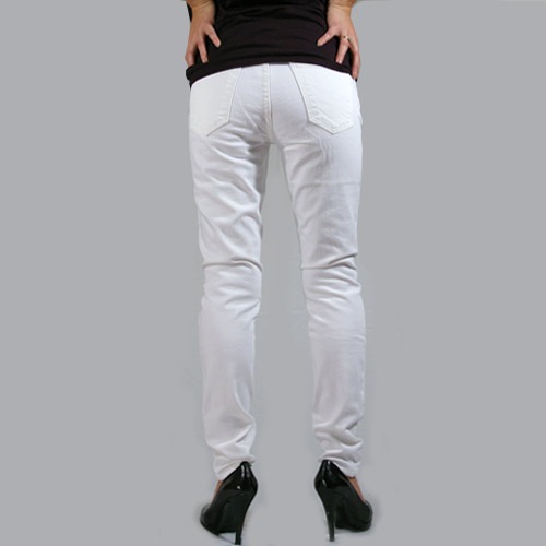 Current Elliott（カレントエリオット） THE MAMATICA Utility White ホワイトスキニー