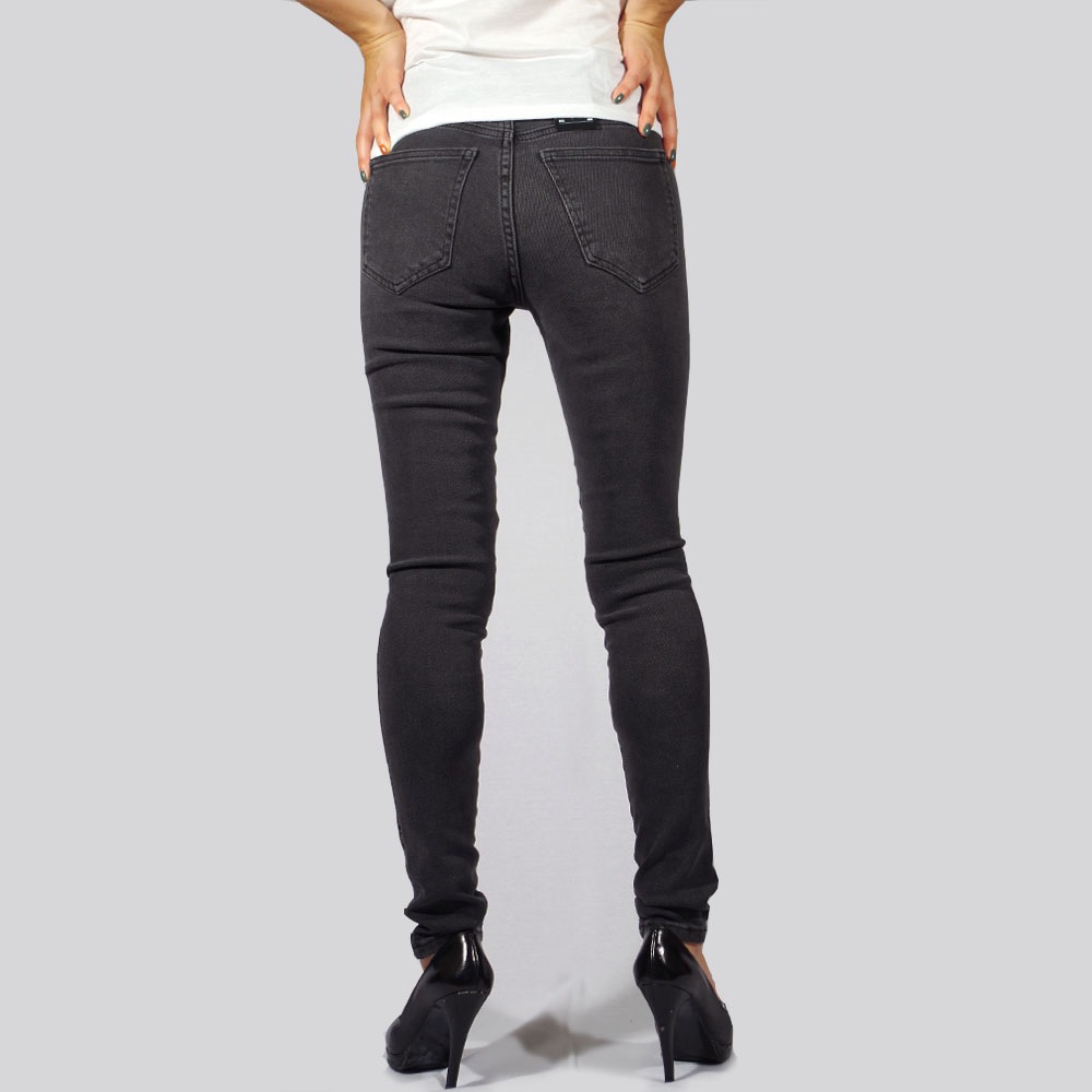 DR DENIM（ドクターデニム）　LEXY Super Skinny Dark Grey Mist スキニーデニム