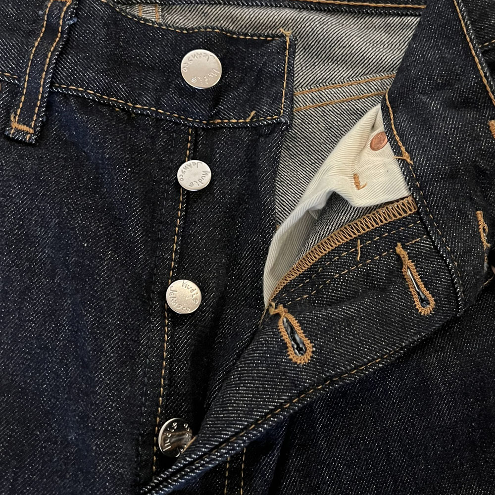 NUDIE JEANS（ヌーディー ジーンズ） TUFF TONY One Wash ワイド ストレートデニム