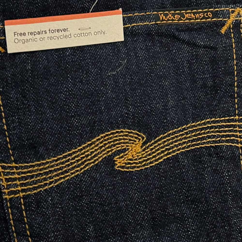 NUDIE JEANS（ヌーディー ジーンズ） TUFF TONY One Wash ワイド ストレートデニム