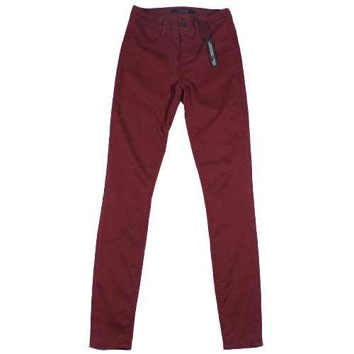 J Brand（ジェイブランド・ジェーブランド）485 MID-RISE SUPER SKINNY Oxblood スキニーパンツ