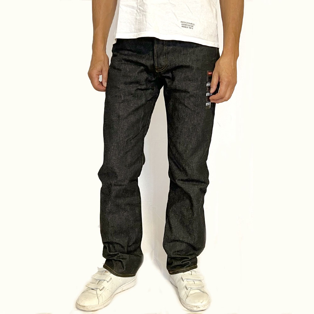 Levi's（リーバイス） 501 ORIGINAL SHRINK-TO-FIT Black ストレートデニム