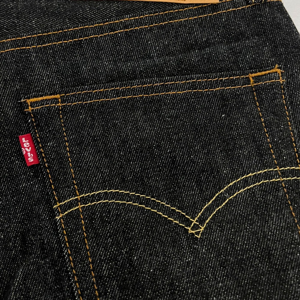 Levi's（リーバイス） 501 ORIGINAL SHRINK-TO-FIT Black ストレートデニム