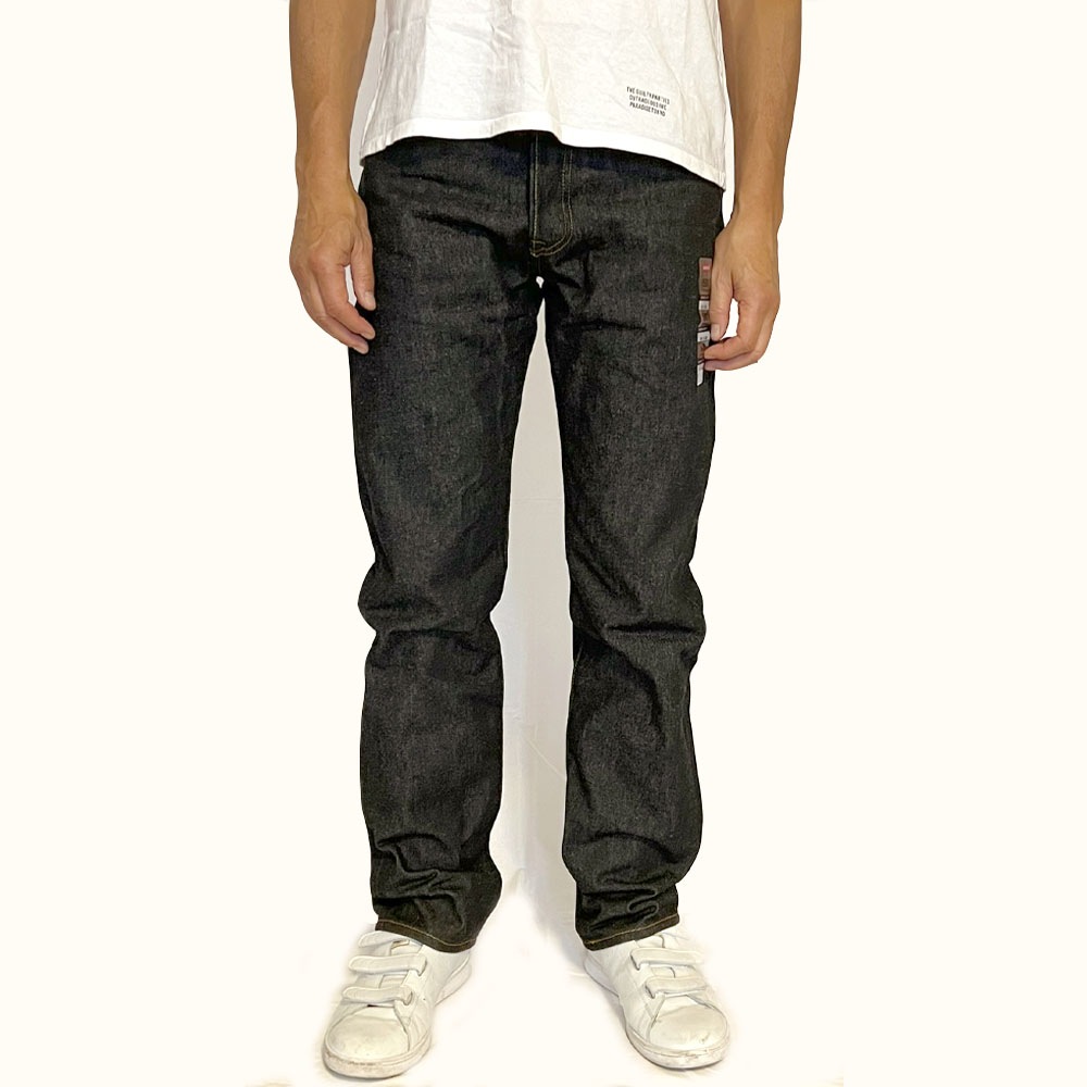 Levi's（リーバイス） 501 ORIGINAL SHRINK-TO-FIT Black ストレートデニム