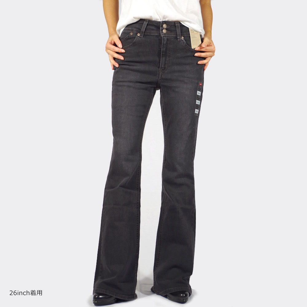 Levi's（リーバイス） 726 Retro High Rise Flare Lava Rock フレアデニム
