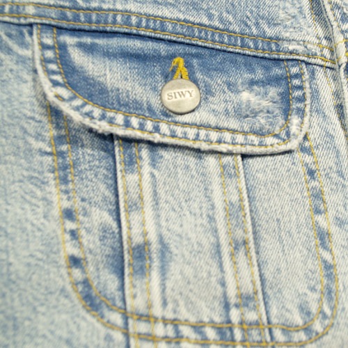 Siwy（シィーウィー） DANA Oversized Jacket Power Of Love デニムジャケット